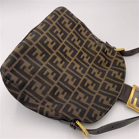 fendi vintage zucca shoulder bag.